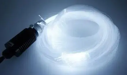 Fibre optic lighting set illuminator light source fibre bundle set