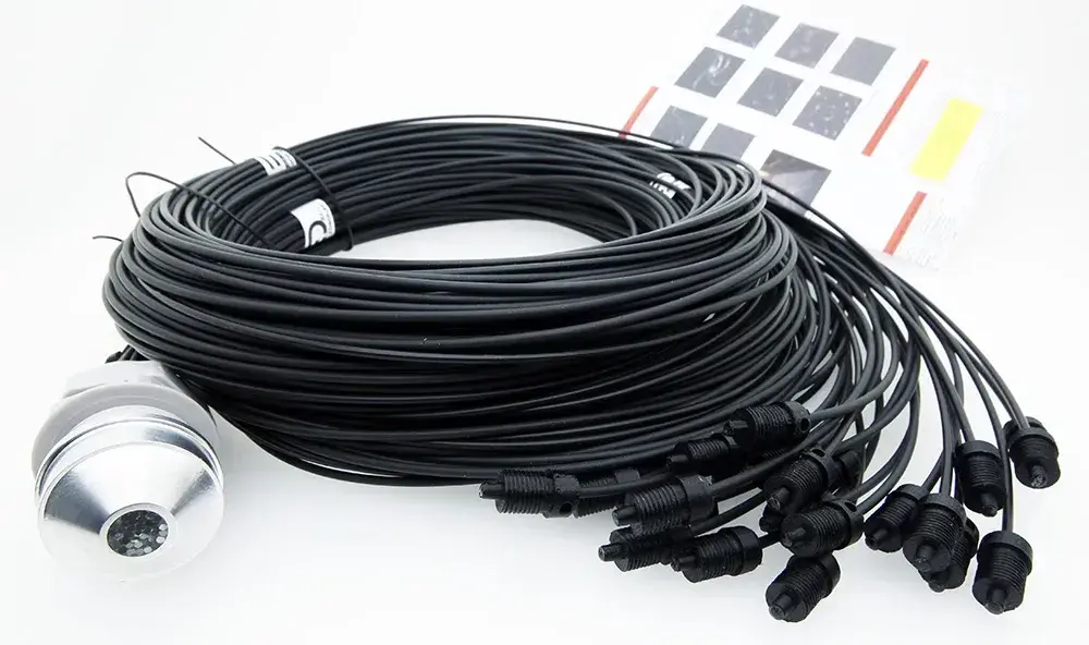 Sauna fibre optic lighting set bundle fosali