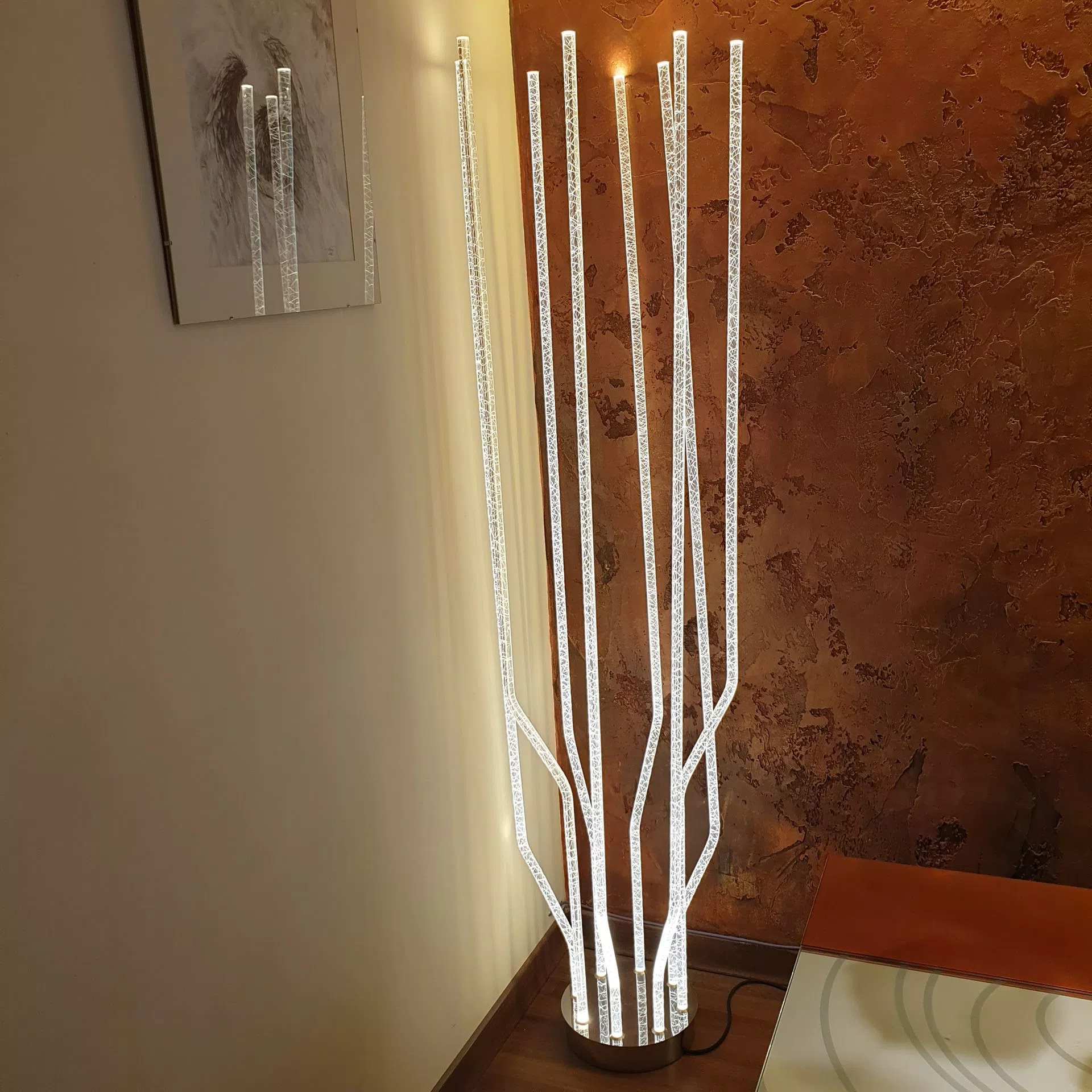 TREA floor lamp with unique design